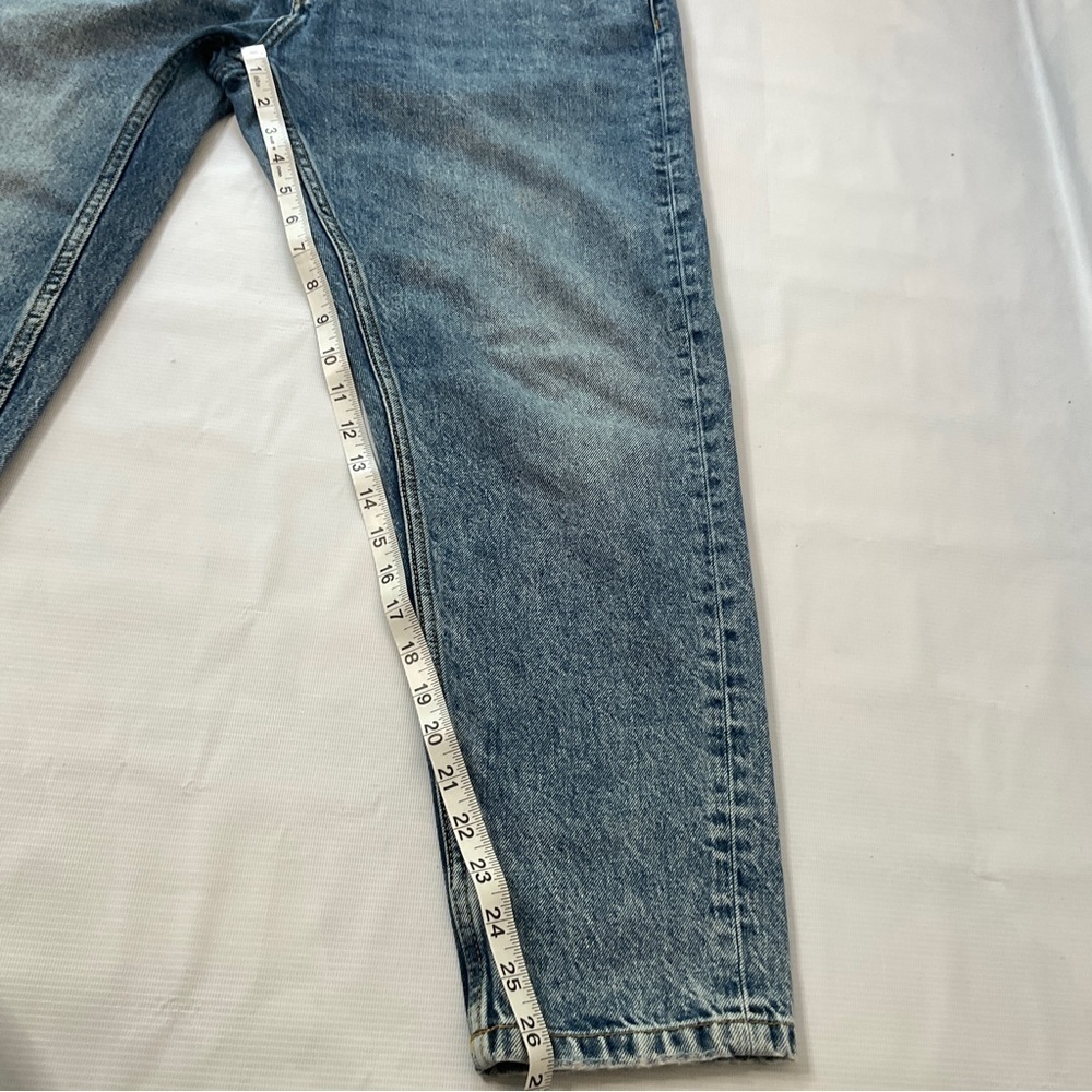 Zara Button Fly Crop Jeans Size 36 - Picture 12 of 16